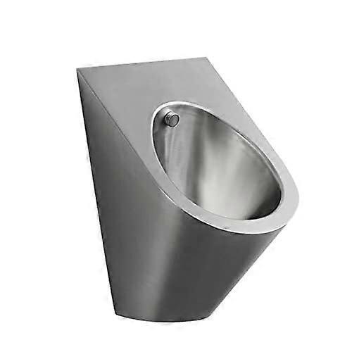 Automatic Flush Stainless Steel Urinal with Smart Sensor, AntiOdor, Wall Mounted for Commercial Use