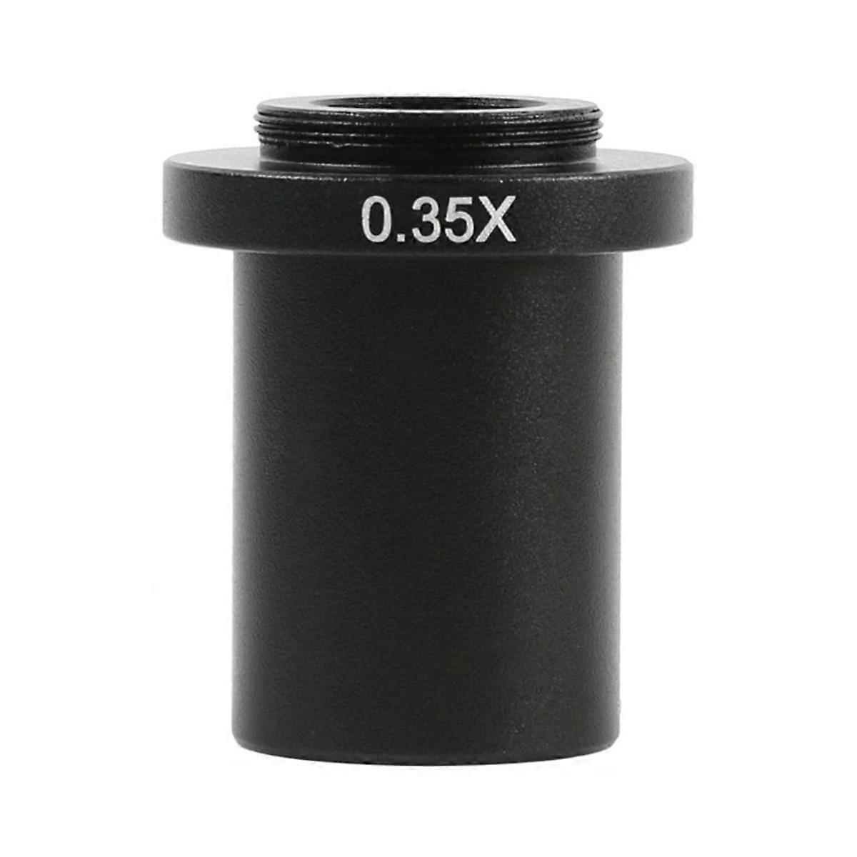 Microscope C Mount Lens Adapter Kit 0.35X 0.5X 1X for Camera, Flexible Magnification Options