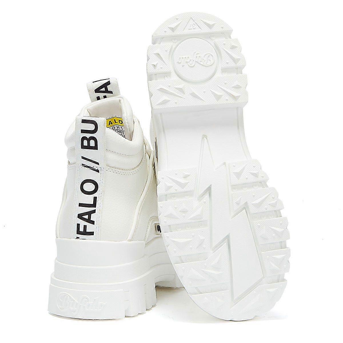 Buffalo Aspha NC Mid Women's White Boots