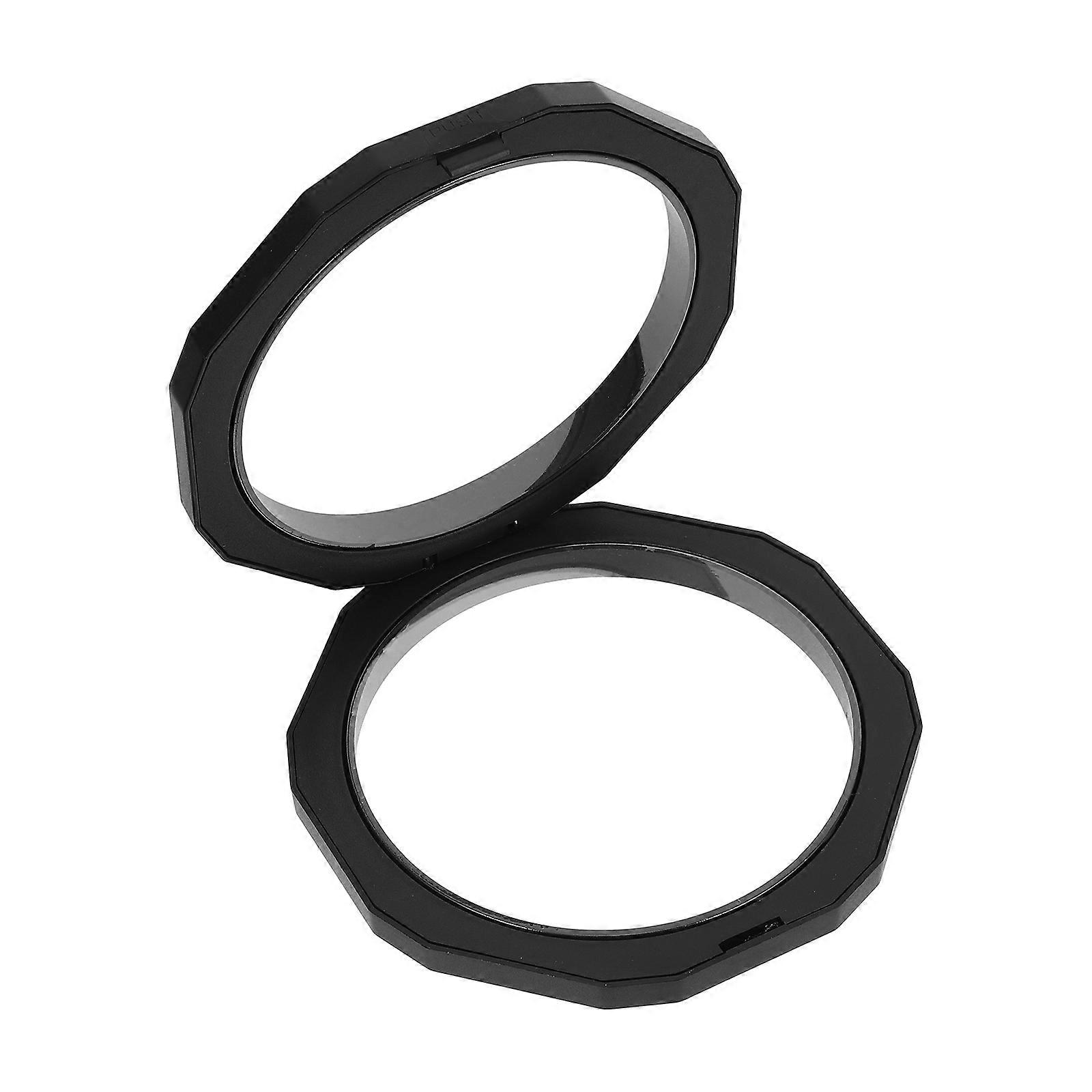 Transparent Jewelry Display Box 3D Floating Frame for Display Black Case