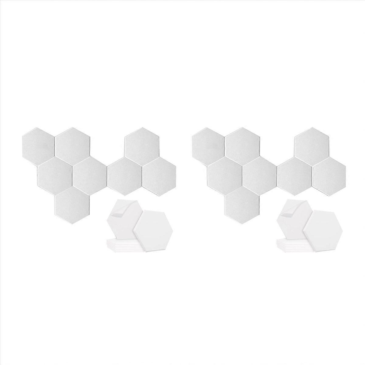 8 Pack Self-Adhesive Hexagonal Acoustic Panel,Sound Absorbing Panel for Studios/Recording Studios/Of