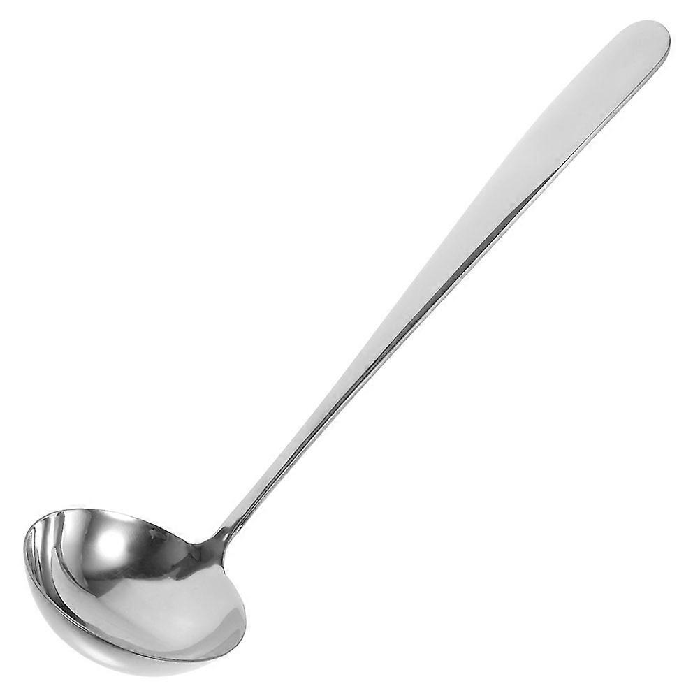 Silver Stainless Steel Soup Spoon for Eating Multi-Function Kitchen Spoon
