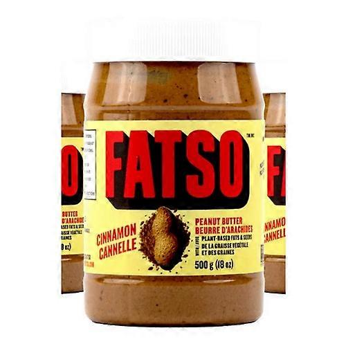 Fatso Cinnamon Peanut Butter, 500 Grams