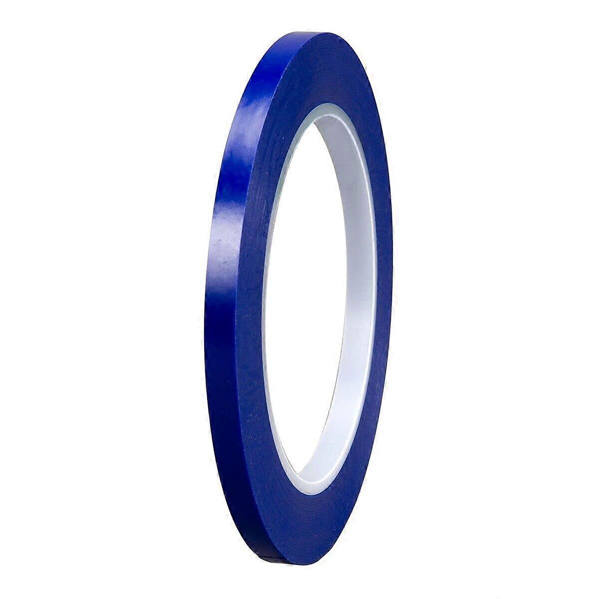 Plastic Marking Tape Blue 1/4 Inch x 36 Yards  Visibility for Precise Application
