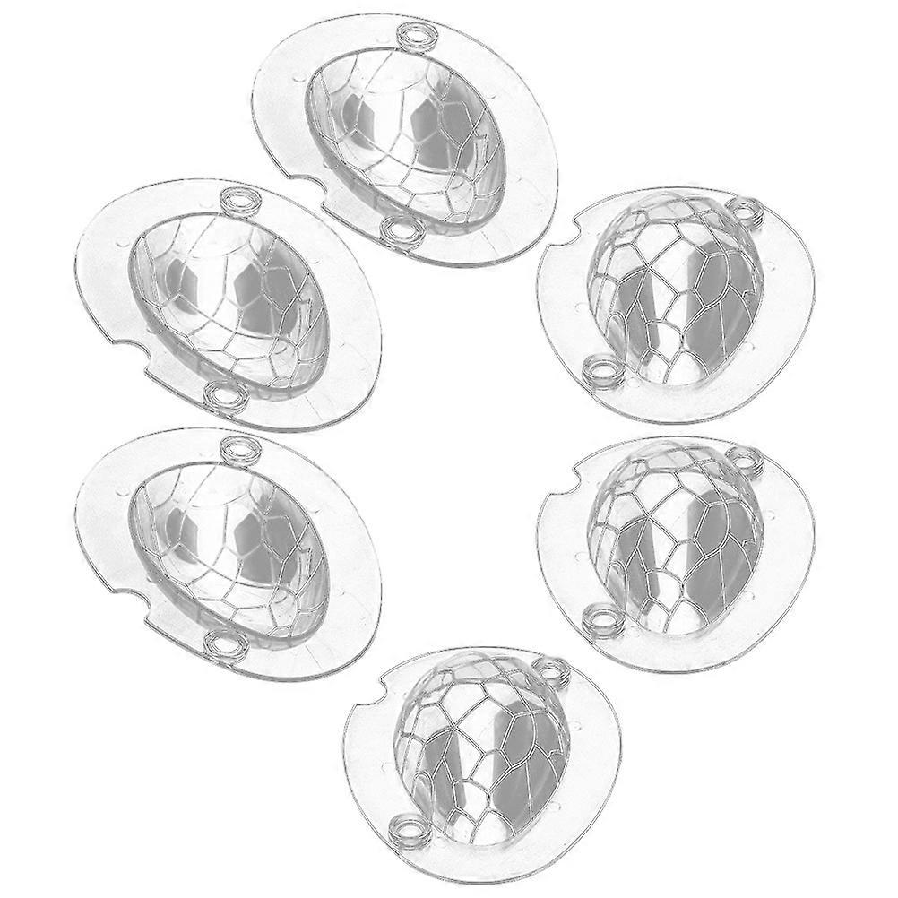 3 Sets Easter Egg Mold DIY Grained Dinosaur Egg Maker Chocolate Cake Mold