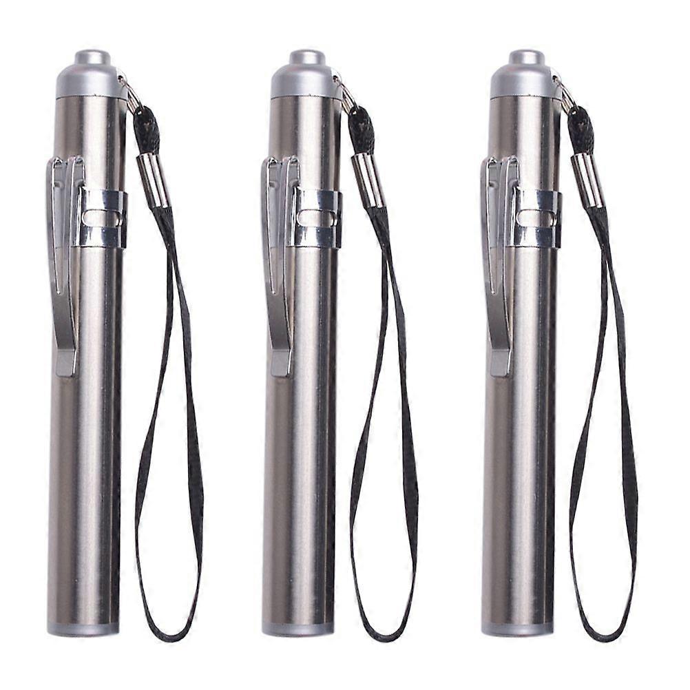 3pcs Mini LED Flashlight Portable Waterproof Flashlights Outdoor Lighting Tool