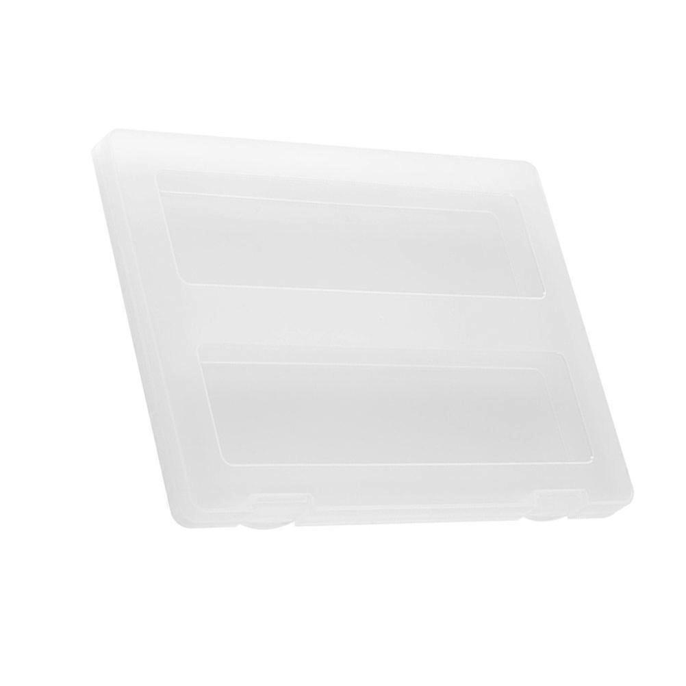 PP Transparent File Storage Box for Storage Use 1Pcs Document Organizer