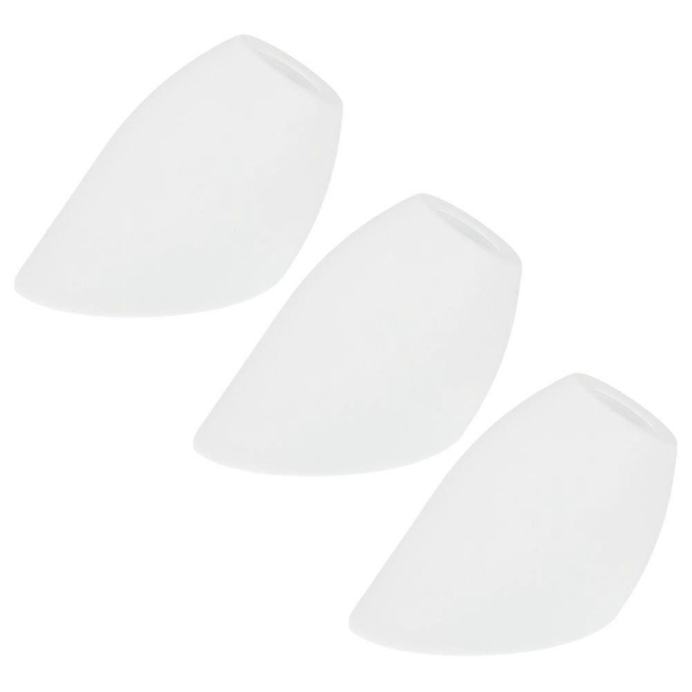 White Plastic Lamp Shade for Table Light 3Pcs Replacement Covers