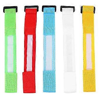 LED Wristband Glow Bracelets Featuring Flashing Sports Wristband 10Pcs Assorted Colors