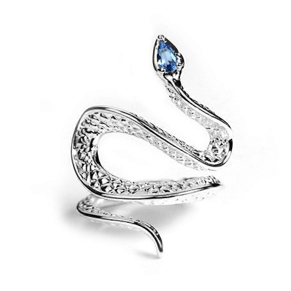 Snake Opening Ring Creative Premium Sense Ring Couples Exquisite Gift Ring