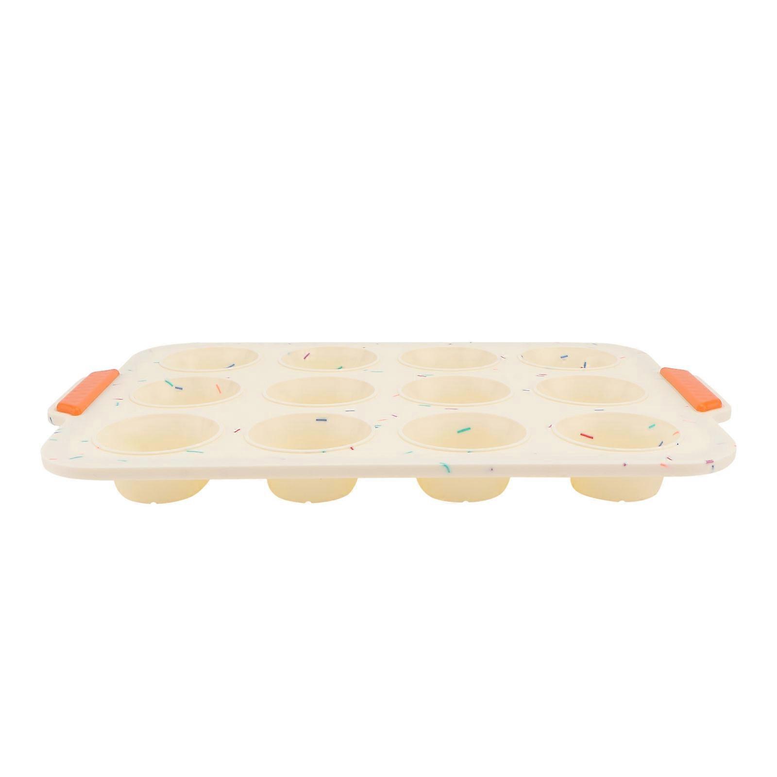 Bread Baking Mold Silicone Tray for Baking 1Pcs Beige Kitchen Bakeware
