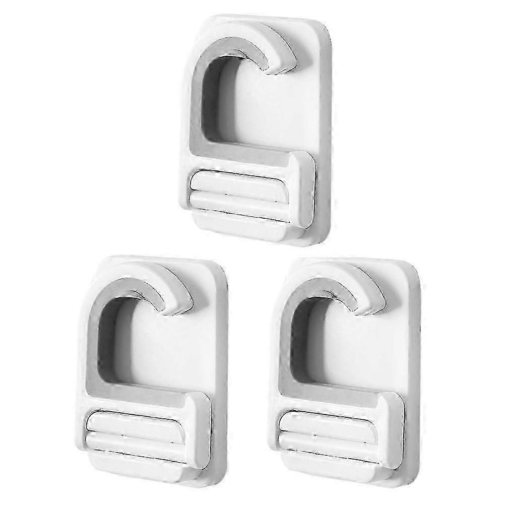 3Pcs Punch-free Multifunctional Mop Holder Broom Hooks Practical Mop Clips