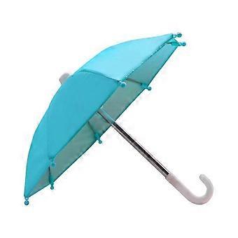 Mini Umbrella Portable Outdoor Waterproof Phone Protective Umbrella Lovely Doll Decoration Great Gifts_mpn
