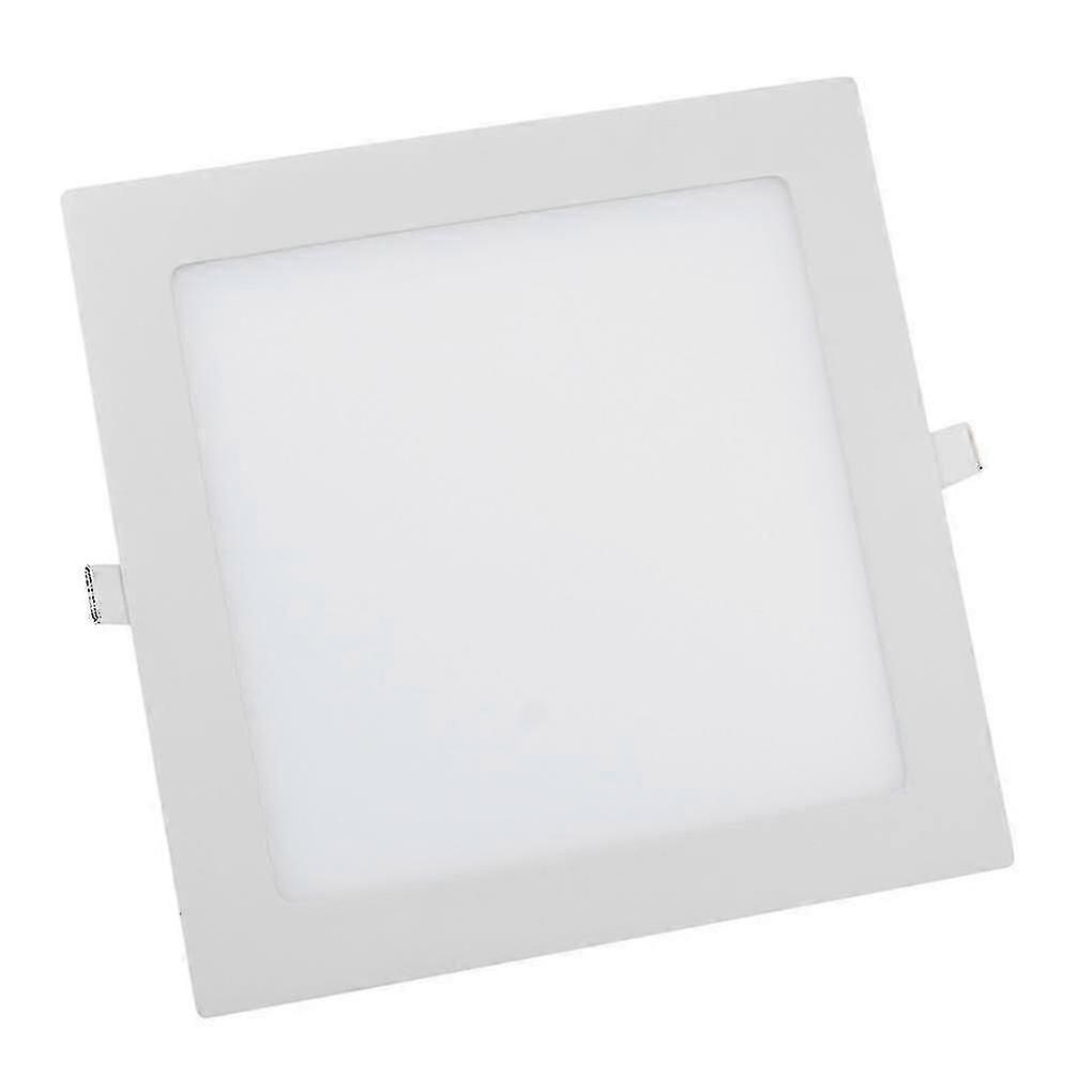 18W LED Panel Light Cool White Square Recessed Downlight - JA