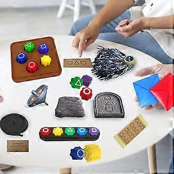 Gonggi Korean Traditional Folk Game - Portable 3-Pack Family Travel Set for Fun & Skill-Building Challenges