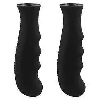 Conjunto de 2 peças de cabo de guarda-chuva de substituição: acessórios ergonômicos para reparo de guarda-chuvas dobráveis, com proteção contra chuva e raios UV.