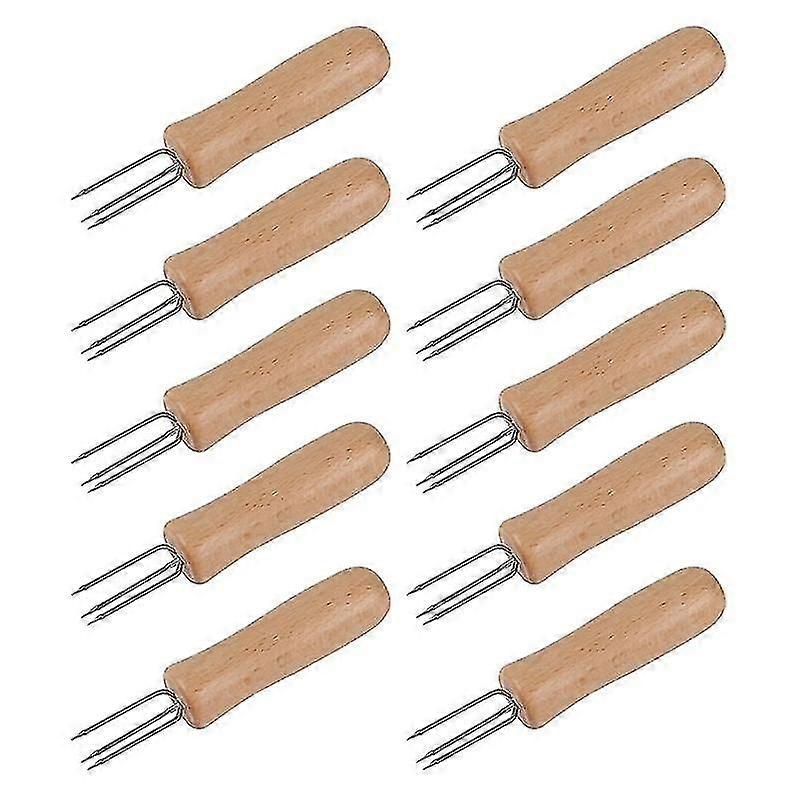 10pcs Kitchen Tableware, Corn Forks