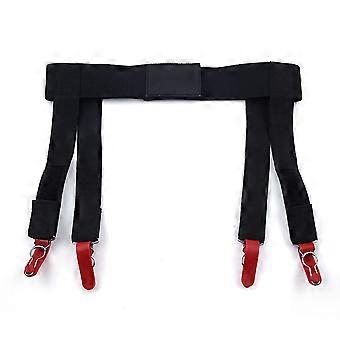 Jarretière de hockey ajustable, support de chaussettes de hockey pour hockey sur glace, baseball, football, accessoires de protection multisports B