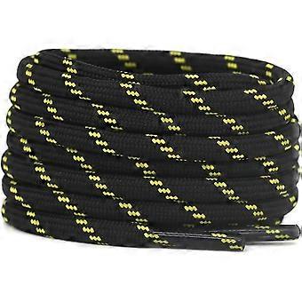 2 Pair Thick Round Climbing Shoelaces Hiking Shoe Laces Boot Laces-130cm