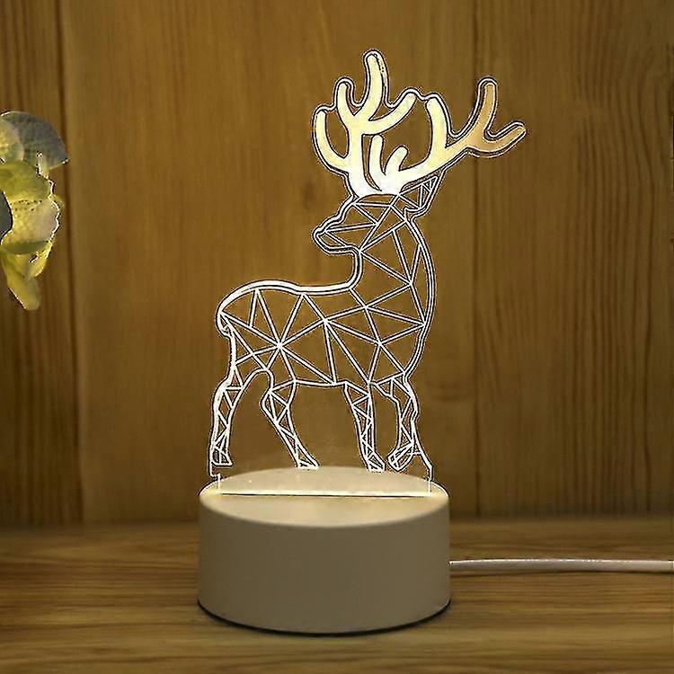 Decoração do Lar infantil 3d Led -