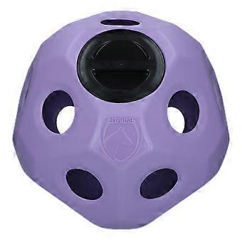 Ottima palla per cavalli, mangime e gioco, colore viola