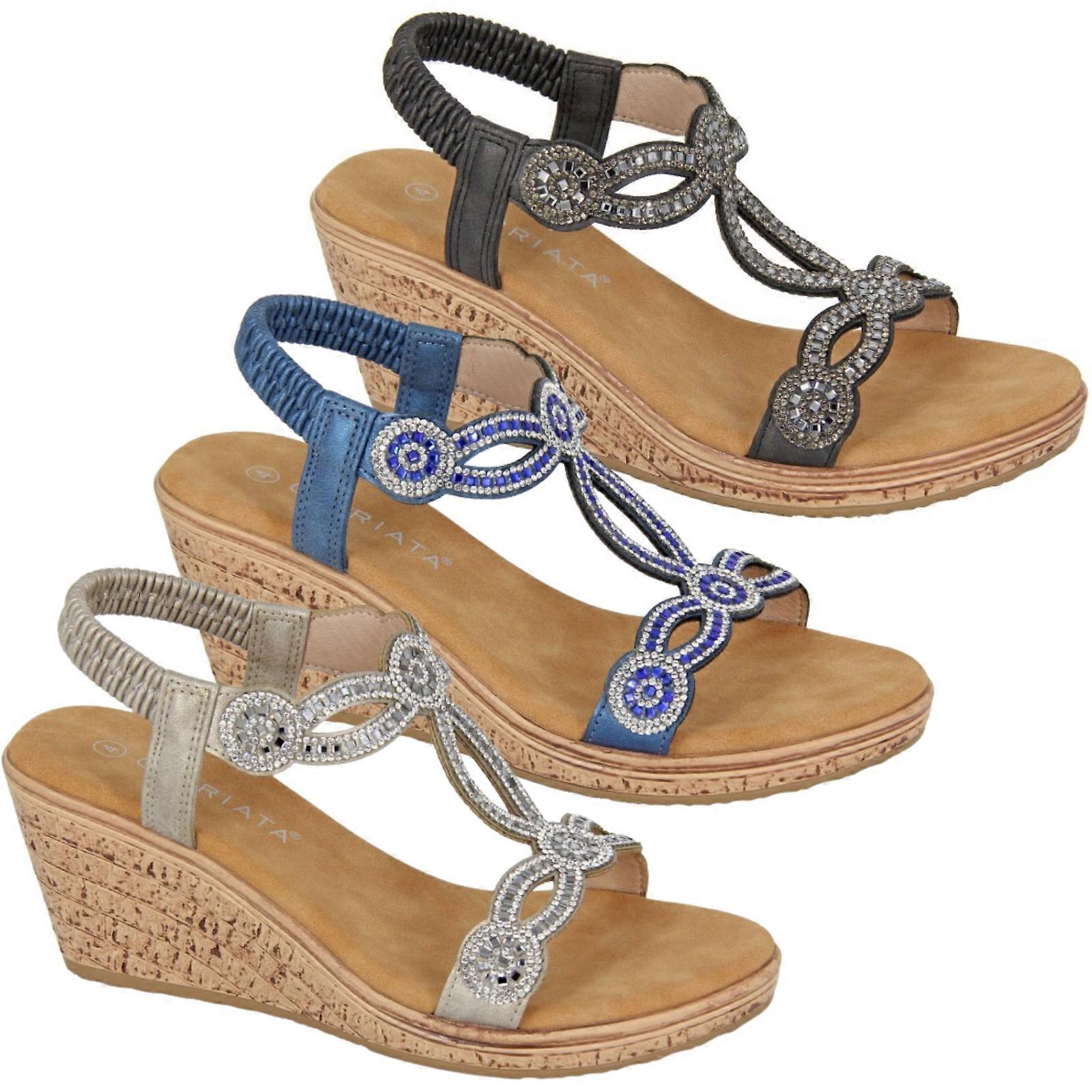 Cipriata Womens Ora Sling Back Slides