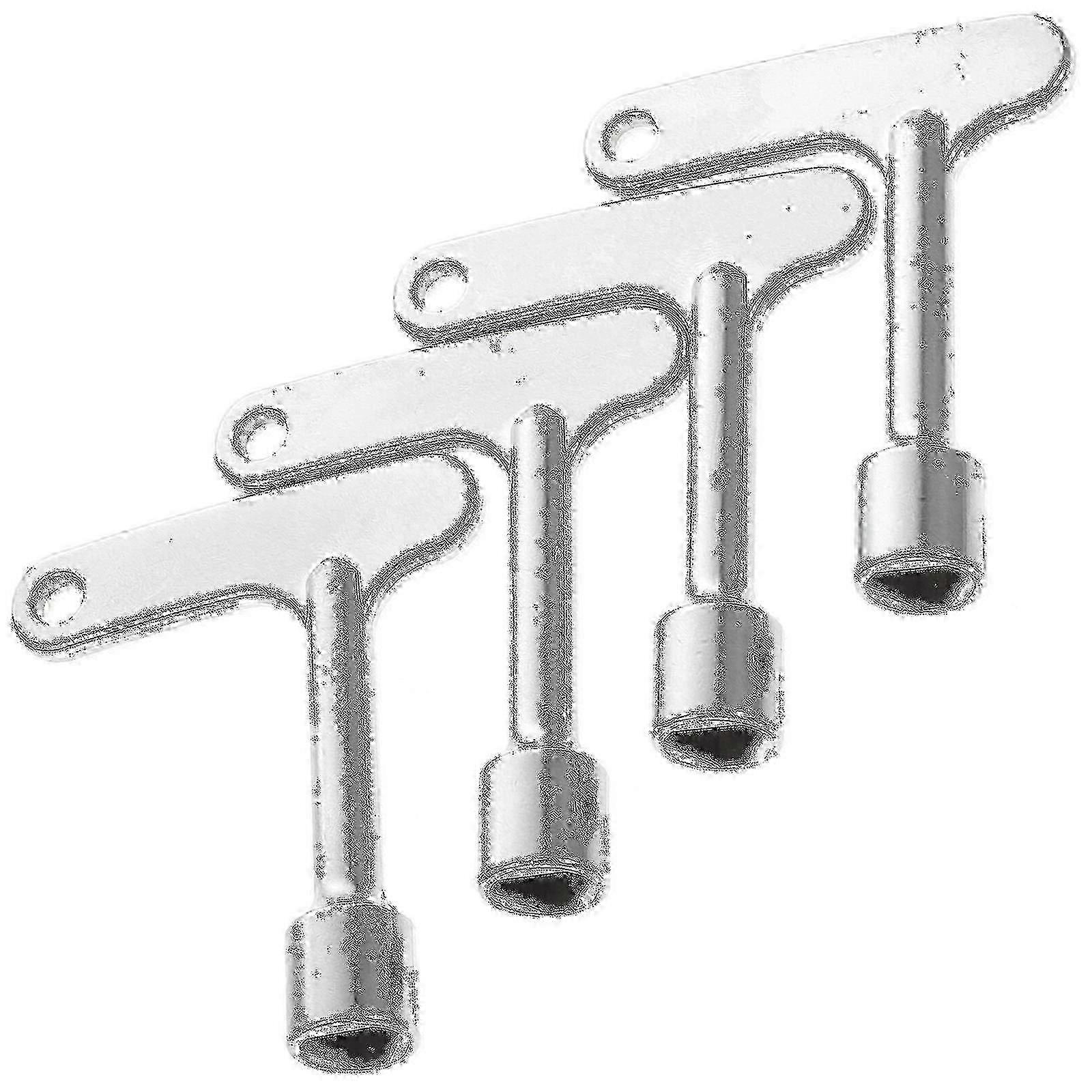 4pcs Triangle Spanner Key Set - Elevator Service Tool for Triangle Panel Lock Mechanism