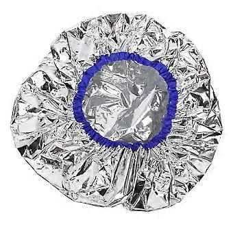 Reusable Thermal Heat Cap for Deep Conditioning with Insulated Aluminum Foil, Elastic Fit