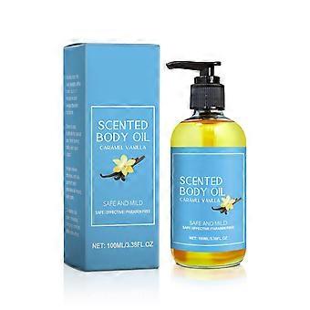 Nouvelle arrivée apaisante nourrissante peau massage corporel hydratant hydratant soin de la peau caramel vanille huile corporelle crème 1