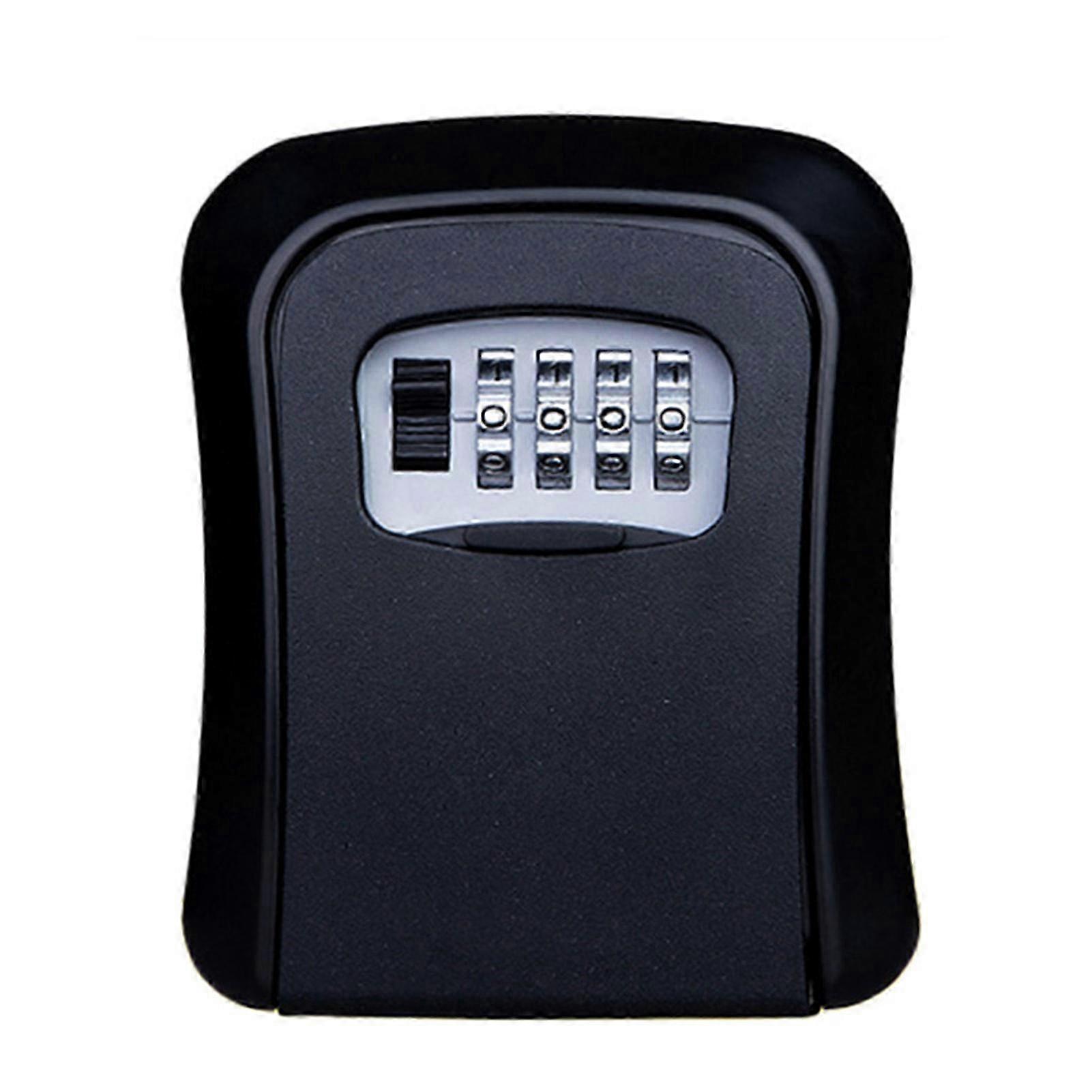 Key Storage Lock Box Safe Security Storage Combination Wall Mount Lock Box for Outside Garage