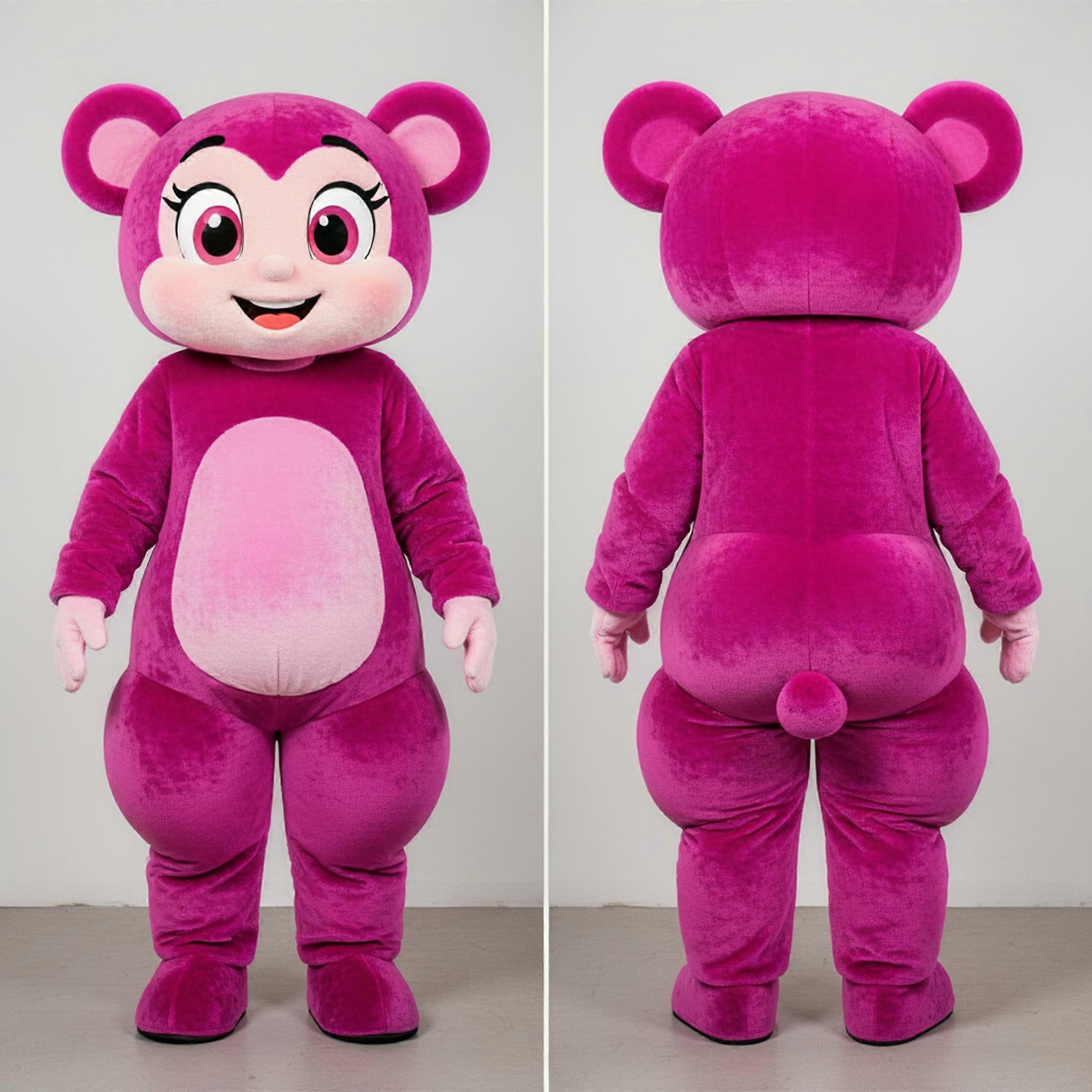 MASTICOT Magenta Vibrant Acrobat Mascot