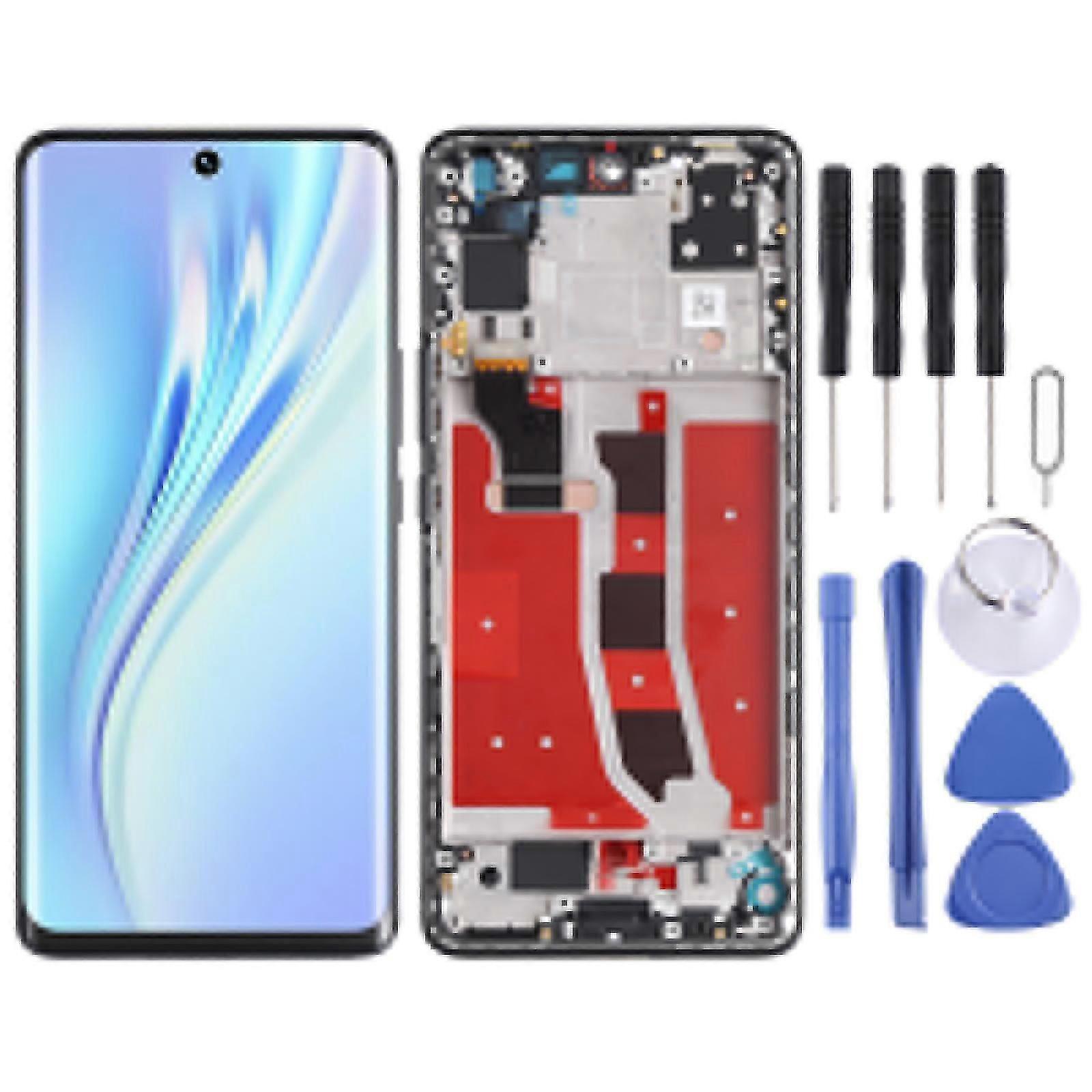 COMPATIBLE OLED LCD Screen for Honor V40 Lite Digitizer Full Assembly with Frame