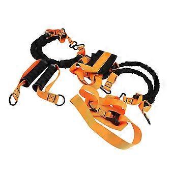 Pull Up Assistance Bands Heavy Duty Resistance Band compatible with Pull Up Bar Adjustable Weight with Feet Rest compatible with Strength Training Ora