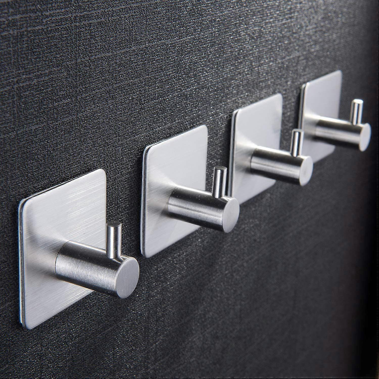 Heavy Duty Self Adhesive Hooks, Waterproof, Space Saving