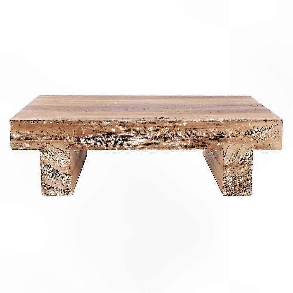 Compact Solid Wood Step Stool Versatile