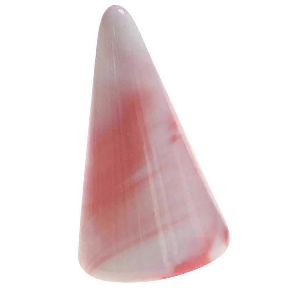 Ring Organizer Cone Ring Stand compatible with 4Pcs Pink Ceramic Display Rack