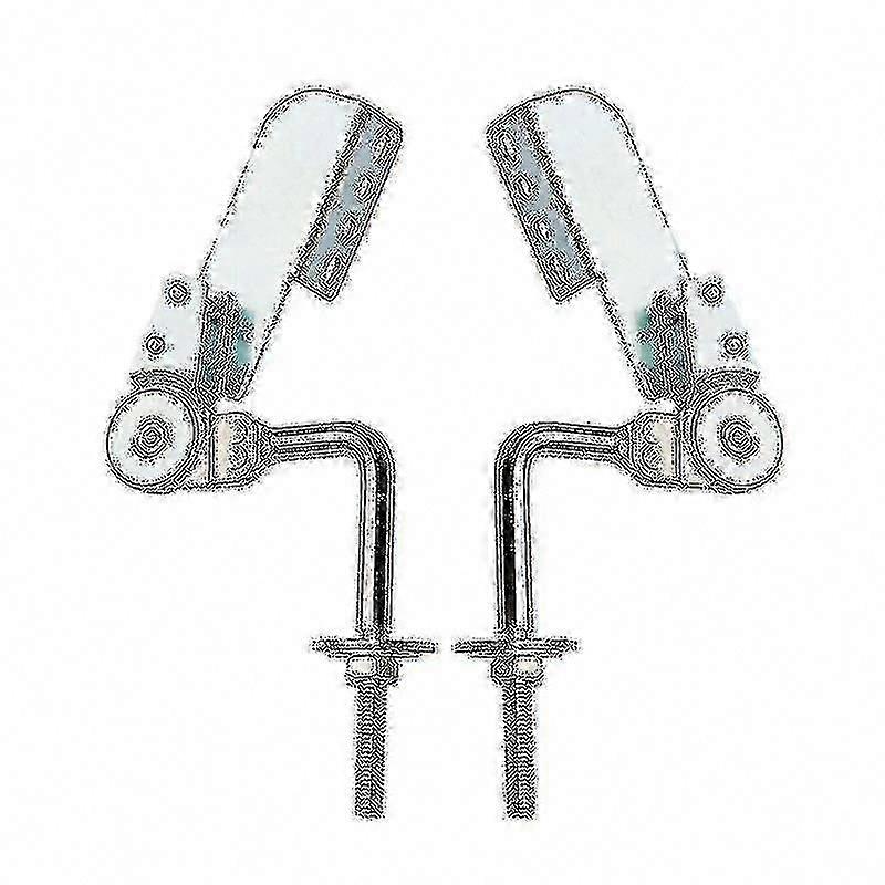 2pcs Adjustable Sofa Headrest Hinge 90 Angle Ratchet Hardware for Multifunctional Height Adjustment