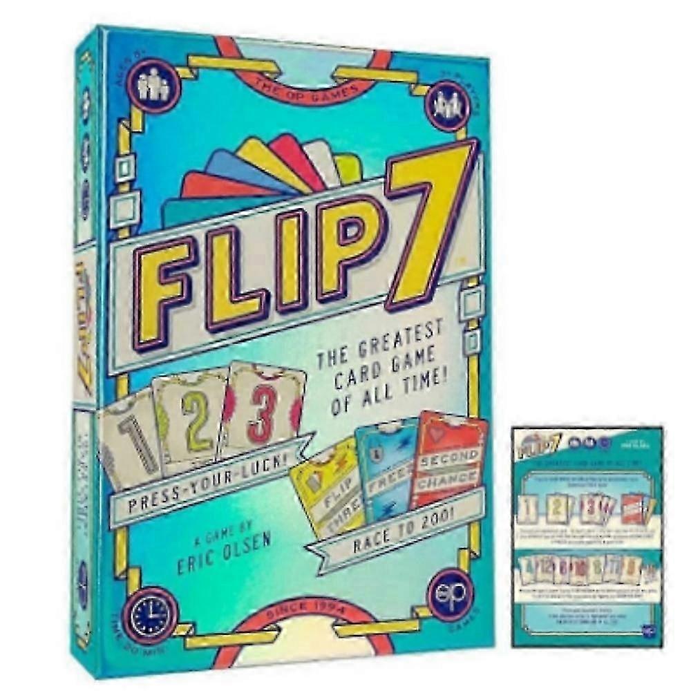 Flip 7 Addictive Press-Your-Luck Game