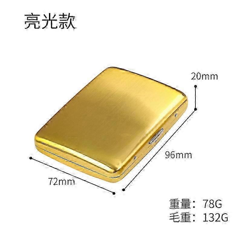 Durable Flip-Lid Cigarette Storage