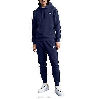 Nike Mens Full Tracksuits BV2654 Club Tracksuit Pullover Hoodie Fleece Joggers