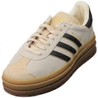 adidas Gazelle Bold Womens Fashion Trainers in Cream White