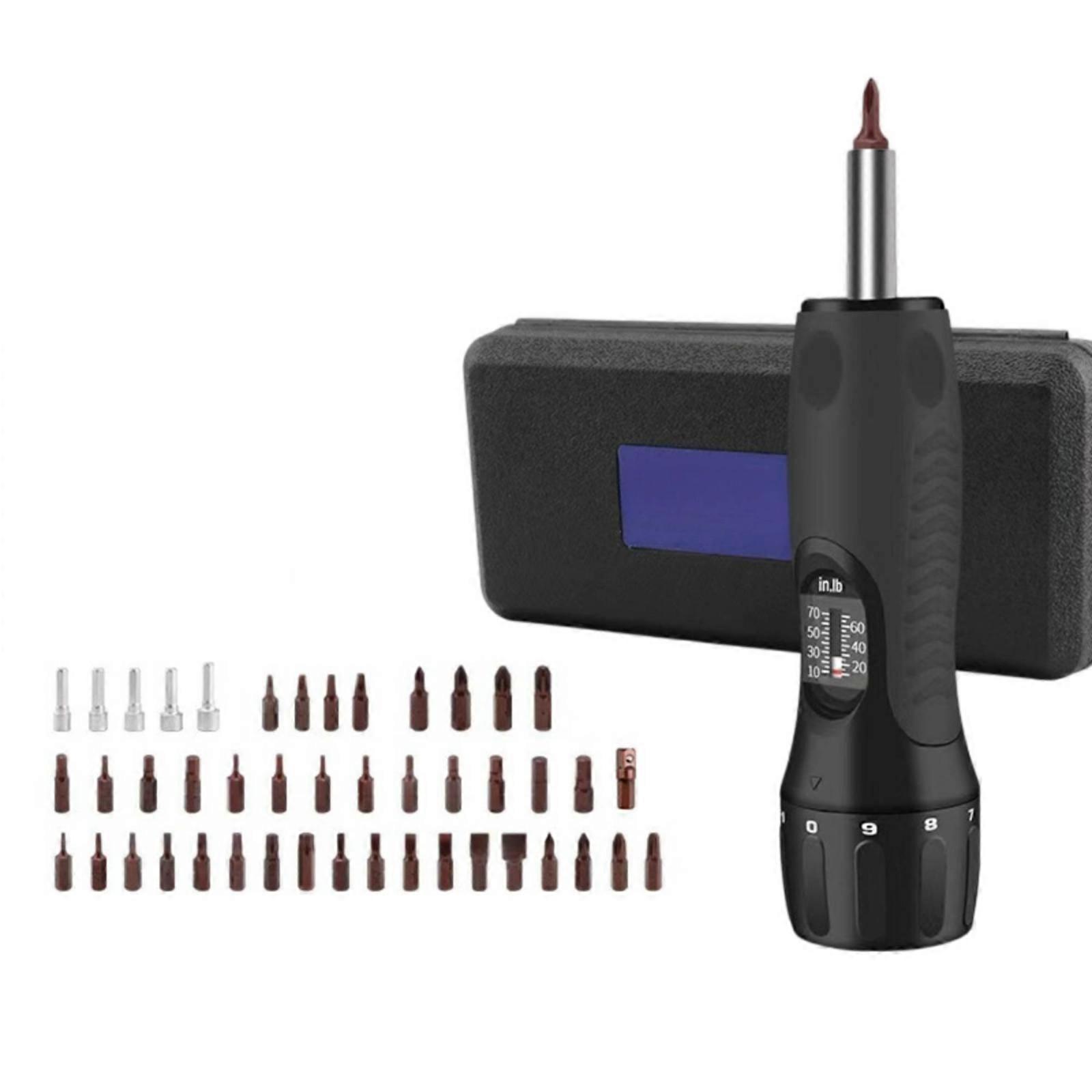 Pre-Calibrated Torques Screwdriver | Read, screw tightness Screwdriver with Bits