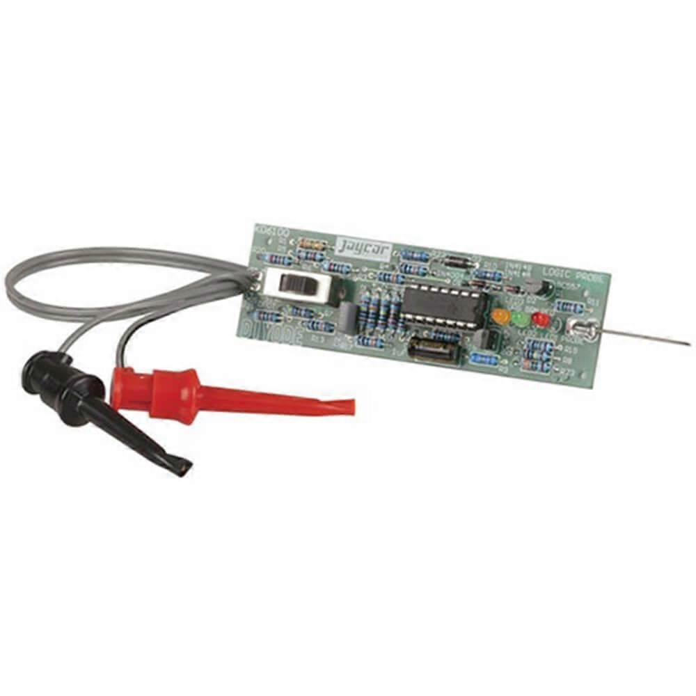 Kit-Logic Probe Dy10/17 with Double-Sided Screen Printed PCB and Specified Parts