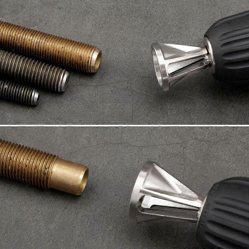 1Pc Deburring External Chamfer Tool Stainless Steel Remove Burr Tools Drill Bit
