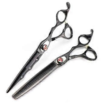 7 Inch Professional Hair Cutting Scissors 440C Stainless Steel Barber Shears with Ergonomic Grip Ref: 7722