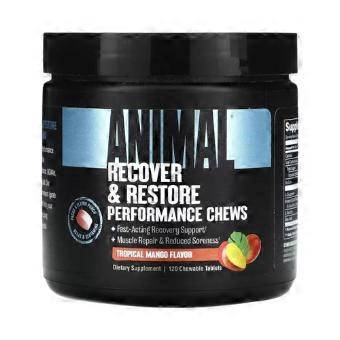 Animal Pak Recovery Restore Chews Mango, 120 Count (Pack of 1)