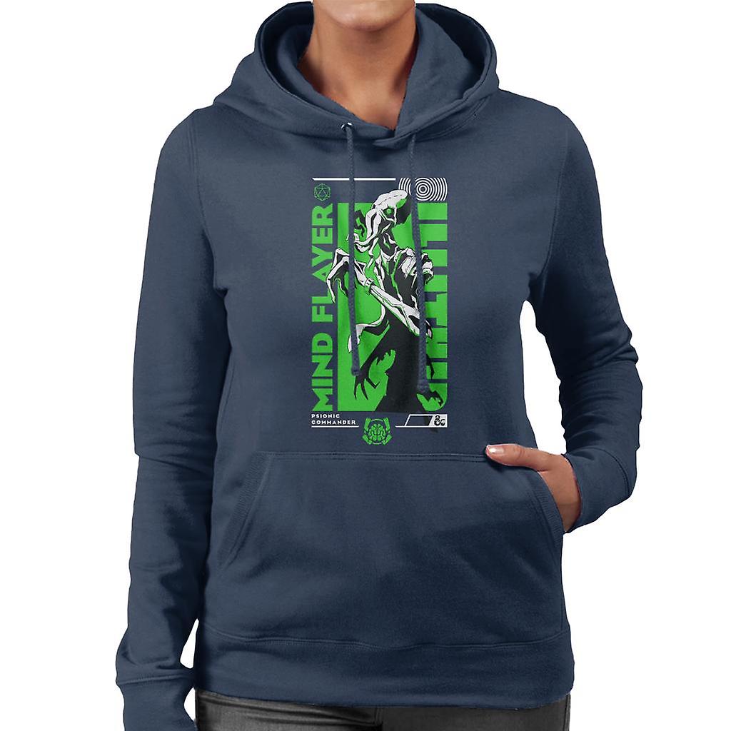 Dungeons & Dragons Mind Flayer Psionic Commander Women's Hooded Sweatshirt
