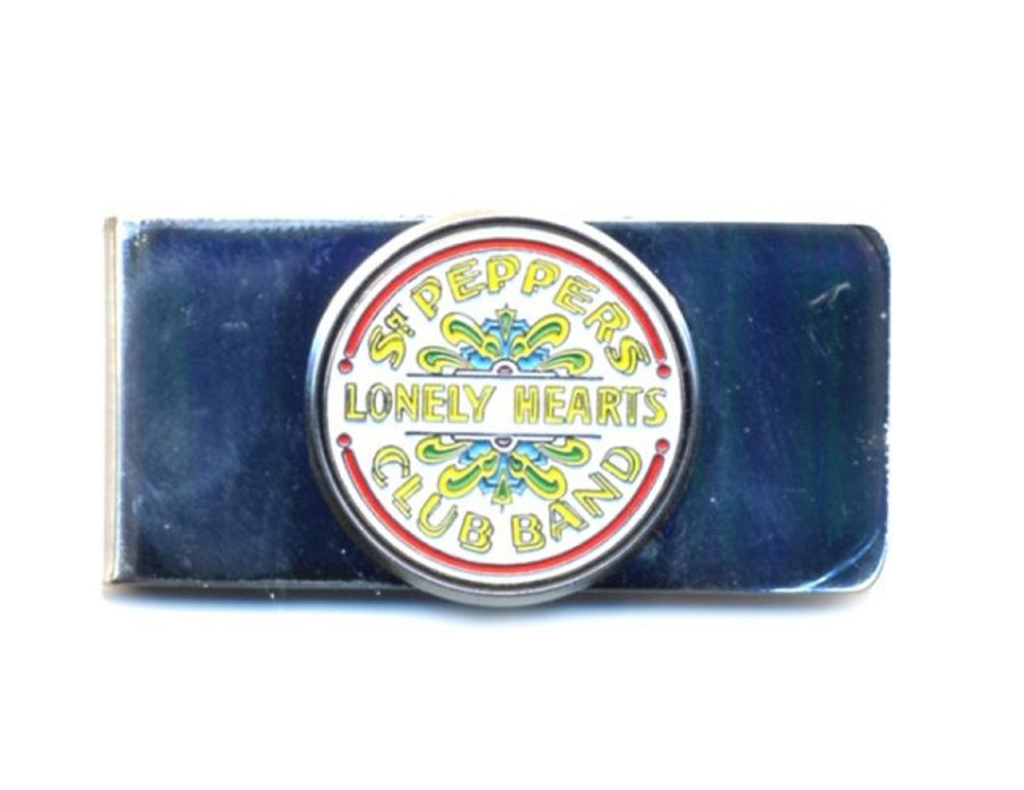 The Beatles Money Clip Sgt Peppers Loney Hearts club band Logo Official Metal