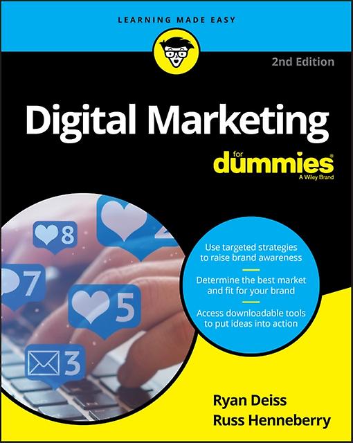 Digital Marketing For Dummies by Russ Henneberry Paperback Book