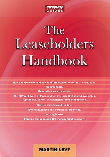 The Leaseholders Handbook by Roger Sproston Paperback